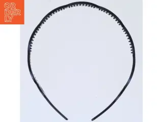 Sort hårbøjle (str. 13,5 cm)