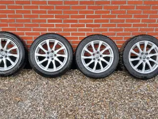 Originale Audi fælge med vinterdæk 