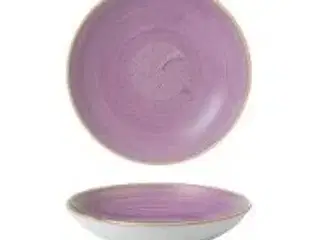 12 stk. Tallerken coupe dyb lavendel 248 mm Stonecast Churchill