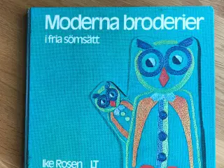Moderna broderier i fria sömsätt