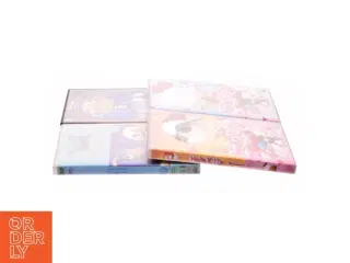 4 dvd&#180;er, Hello Kitty, Haffelaf Halloween og Kaj&Andrea