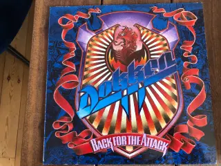 LP. Dokken : Back for the attack. VG+CoverVG++