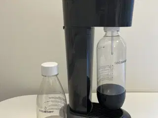 Sodastream med gaspatron og 2 flasker 