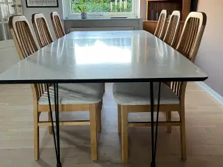 Spisebordsstole 6 stk