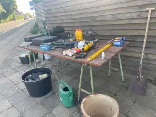 Div. værktøj og små matwrialer