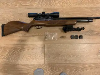 pcp luftgevær 4,5 mm gamo coyote reguletet