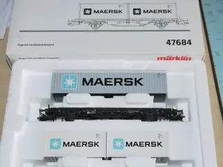 Märklin 47684 Maersk Sæt i æske Letbrugt .