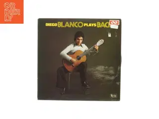 Diego Blanco plays Bach Vinylplade
