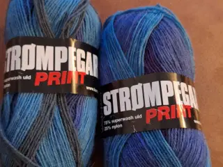 Strømpegarn print 