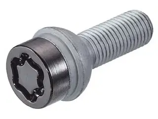 Mcgard låsebolt m14x1.50 kugle sort