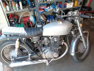 Honda cb 350 synet med plader 