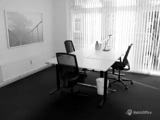 Privat kontor i DRONNINGEGAARDEN - Odense C.