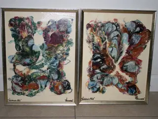 2 malerier af Vandsø
