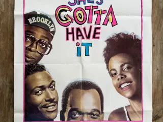 Filmplakat, She’s Gotta Have It (Ude på noget)