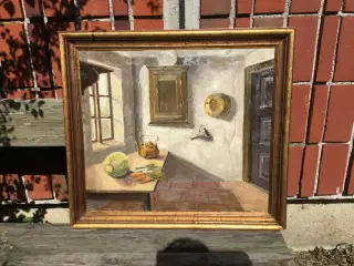 Oliemaleri af Børge Ball
