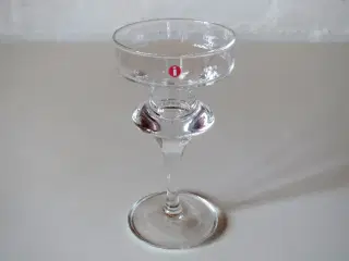 Glas lysestage, Iittala