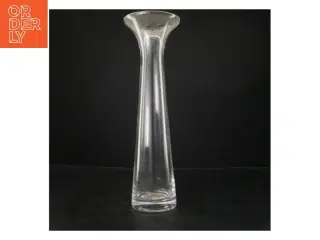 Høj glasvase (str. 40x12 cm)