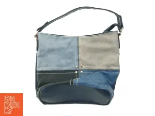Håndtaske i patchwork-stil (str. 33x36 cm)