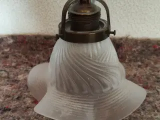 Gl.Glas lampe