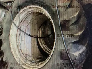 Tvillinghjul 20,8 42 med forkrøblet ring til 38" 