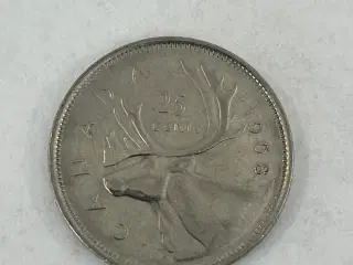 25 Cents Canada 1968