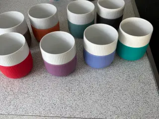 8 stk royal Copenhagen krus