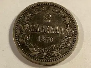 2 Markka 1870 Finland