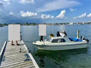 Nordan 18 med motor og trailer 