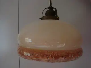 Antik glas pendel sikkert fra 1940érne