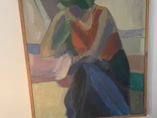 Oliemaleri af Thue Nørgård