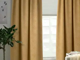 2 sæt Praktrøllika mørklægningsgardiner fra Ikea 