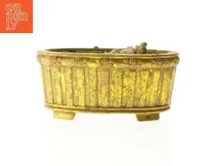 Dekorativ blomsterkrukke med engel (str. 22 cm)