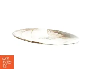 Dekorativt glasfad (str. O 29 cm)