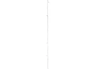 LED-lyskæde 1000 LED'er 100 m PVC varmt hvidt lys