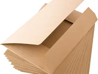 A2 Tegnemappe - 5 stk. 3-klaps opbevaring