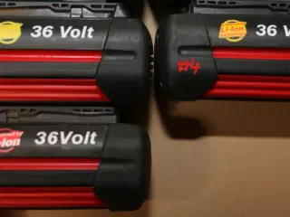 Bosch 36V batterier