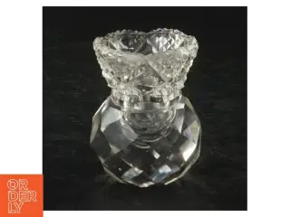 Krystal vase (str. H 6,5 cm, ø 5 cm)