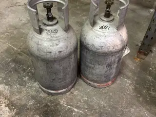 2 x truck gasflasker 