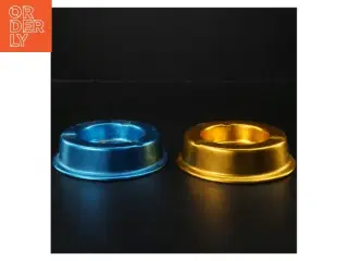 Alu. retro askebæger sæt (str. Ø 11x3 cm)