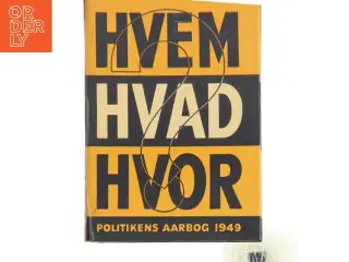 HVEM HVAD HVOR (Bog)