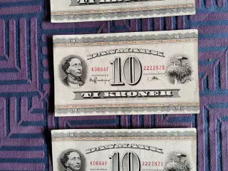 10 kroner sedler