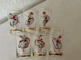 Fransk Moulinrouge glas