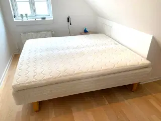 Komfortabel Auping dobbelt seng med madras- både 1