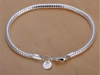 * Sterlingsølv; Lækkert armbånd