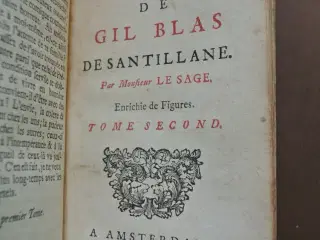 histoire de gil blas de santillane 1-2 i et bind, 