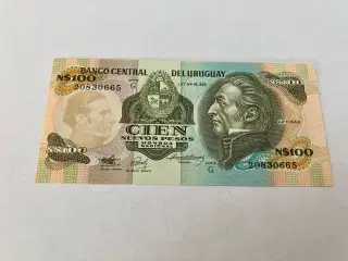 100 Nuevos Pesos Uruguay