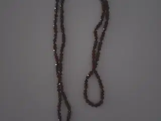 Lang halskæde bordeaux 