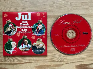 CD'er: Jule CD'er m/Lene Siel + Dansk Slagerparade