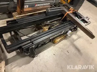 Mast med Pallegafler Toyota - 5 meter