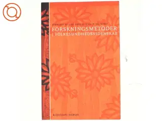 Forskningsmetoder i folkesundhedsvidenskab (Bog)